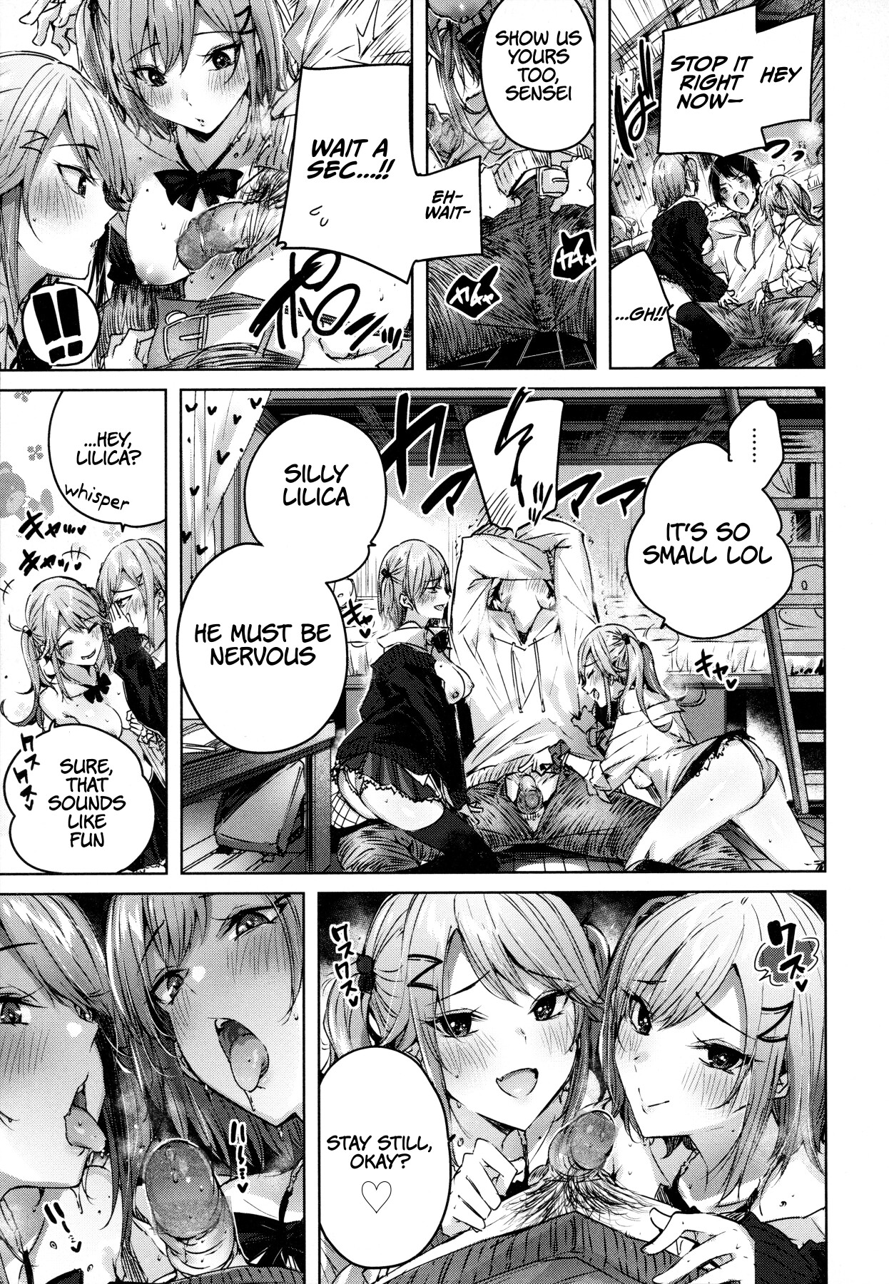 Hentai Manga Comic-Onedari Twins-Read-7